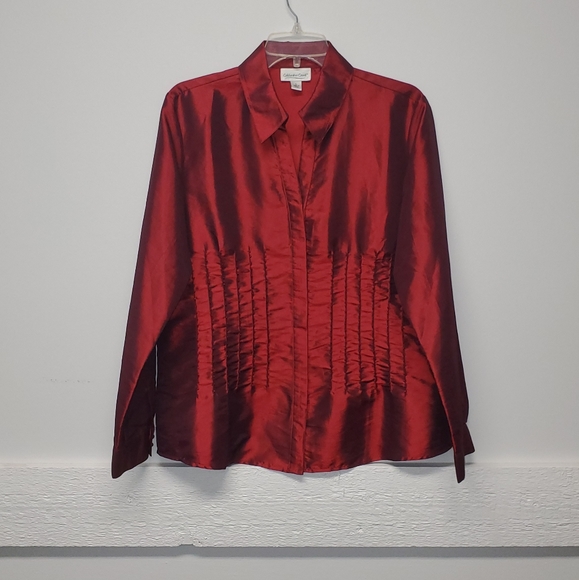 Coldwater Creek Tops - Coldwater Creek Shiny Blouse Top